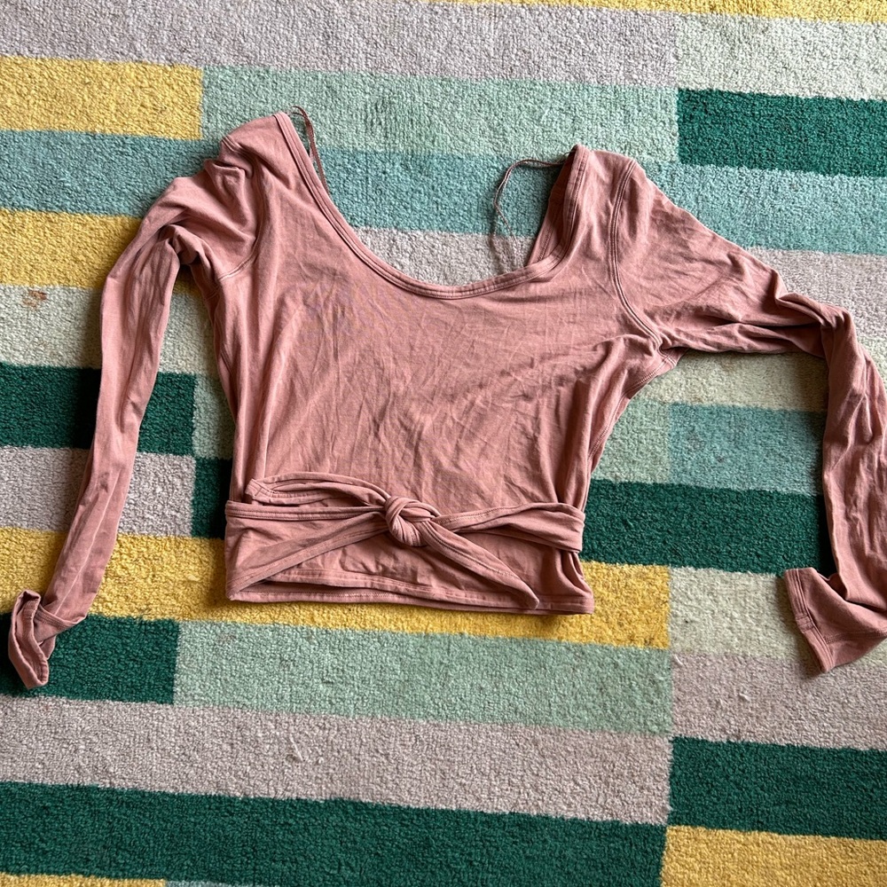 Lululemon Wrap Top - size 8